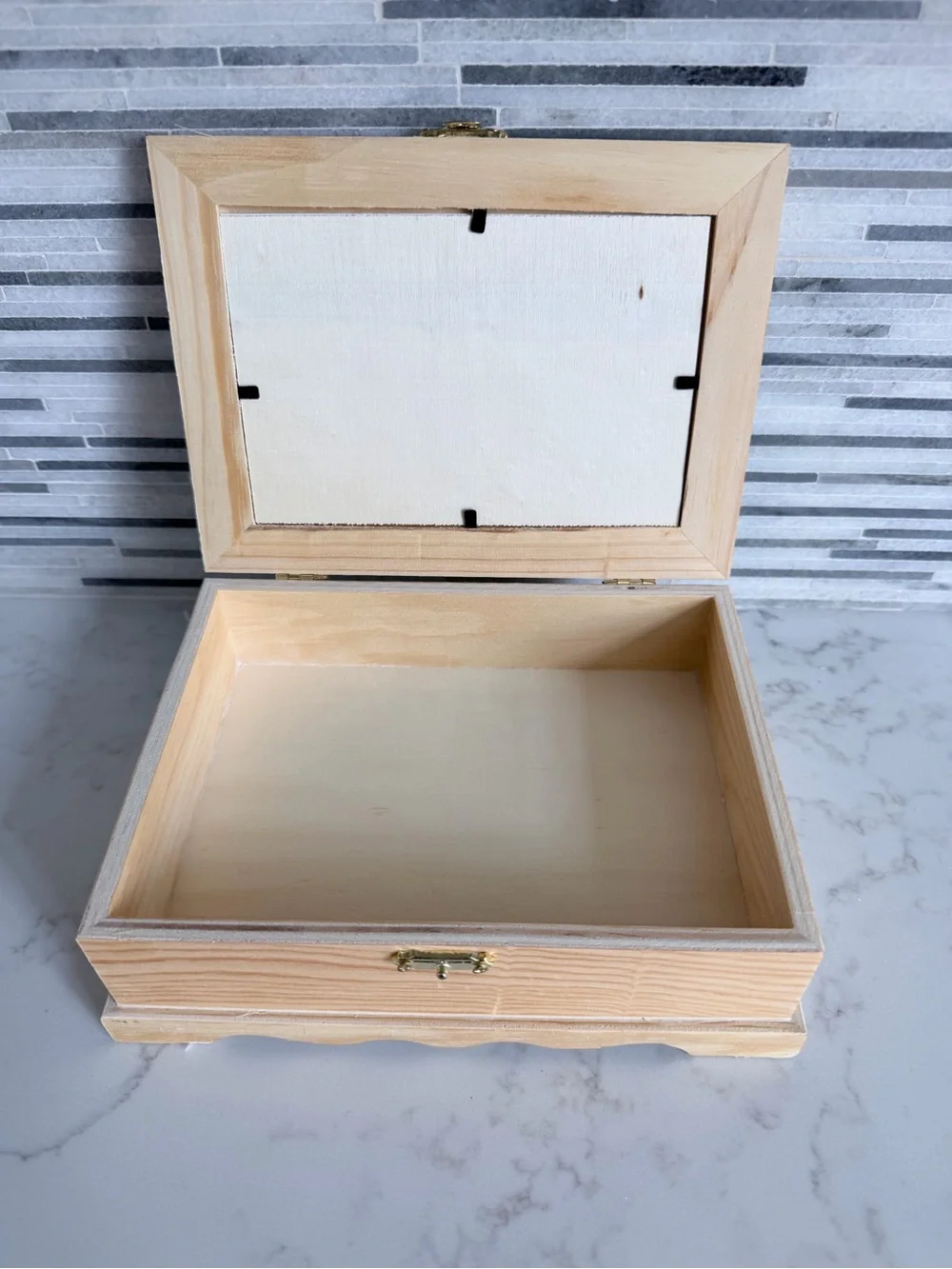 Photo memory box storage